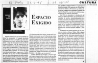 Espacio exigido Espacio exigido