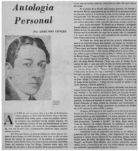 Antología personal Antología personal