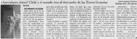 ¿Apocalipsis ahora? Chile y el mundo tras el derrumbe de las Torres Gemelas ¿Apocalipsis ahora? Chile y el mundo tras el derrumbe de las Torres Gemelas