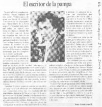 El escritor de la pampa El escritor de la pampa