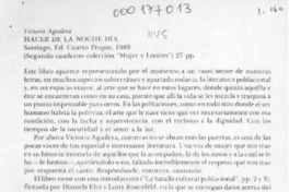 Hacer de la noche día Hacer de la noche día
