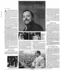 Un Dramaturgo llamado Tennessee Williams Un Dramaturgo llamado Tennessee Williams