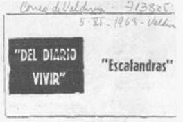 "Escafandras" "Escafandras"