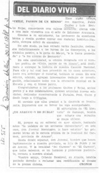 Chile, pasión de un himno Chile, pasión de un himno