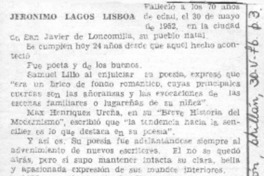 Jerónimo Lagos Lisboa Jerónimo Lagos Lisboa