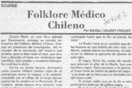 Folklore médico chileno Folklore médico chileno