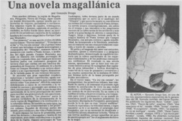 Una novela magallánica Una novela magallánica