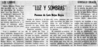 Luz y sombras" Luz y sombras"