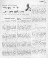 Nueva York... en los talones Nueva York... en los talones