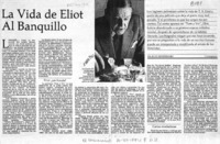 La vida de Eliot al banquillo La vida de Eliot al banquillo