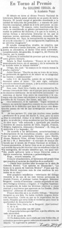 En torno al premio En torno al premio