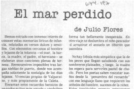 El mar perdido El mar perdido