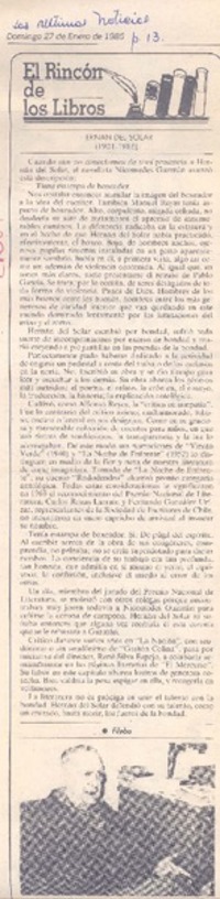 Hernán del Solar Hernán del Solar