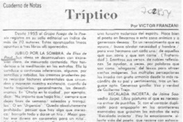 Tríptico Tríptico