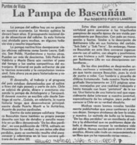 La pampa de Bascuñán La pampa de Bascuñán