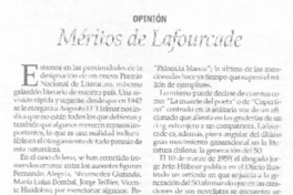 Méritos de Lafourcade Méritos de Lafourcade