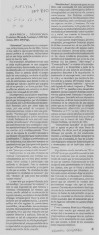 Subversos - Des(h)echos Subversos - Des(h)echos