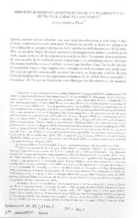Armando Romero o las estaciones de un diálogo y una ruta: Cali, Caracas, Cincinnati Armando Romero o las estaciones de un diálogo y una ruta: Cali, Caracas, Cincinnati