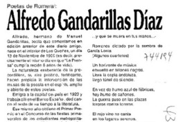 Alfredo Gandarillas Díaz Alfredo Gandarillas Díaz