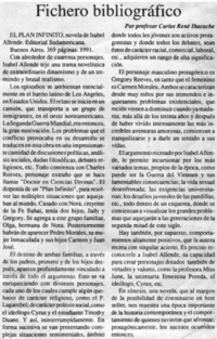 Fichero bibliográfico Fichero bibliográfico