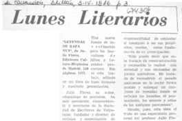 Lunes literarios Lunes literarios