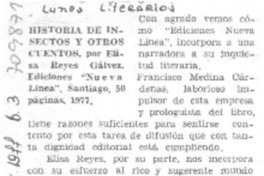 Historias de insectos y otros cuentos Historias de insectos y otros cuentos