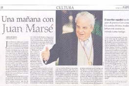 Una mañana con Juan Marsé Una mañana con Juan Marsé