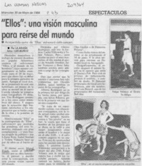"Ellos", una visión masculina para reírse del mundo "Ellos", una visión masculina para reírse del mundo