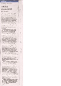 A ratos excepcional A ratos excepcional
