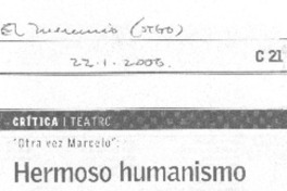 Hermoso humanismo Hermoso humanismo