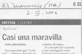 Casi una maravilla Casi una maravilla