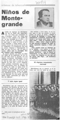 Niños de Monte-grande Niños de Monte-grande