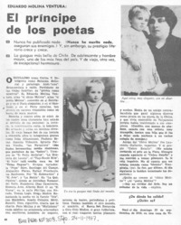 El príncipe de los poetas El príncipe de los poetas