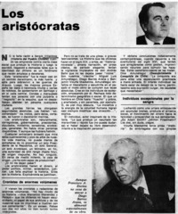Los aristócratas Los aristócratas