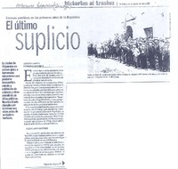 El último suplicio El último suplicio