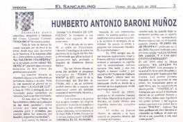 Humberto Antonio Baroni Muñoz Humberto Antonio Baroni Muñoz