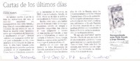 Cartas de los últimos días Cartas de los últimos días