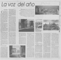 La voz del año La voz del año