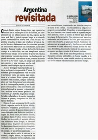 Argentina revisitada Argentina revisitada