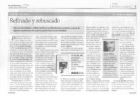 Refinado y rebuscado Refinado y rebuscado