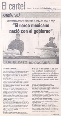 "El narco mexicano nació con el gobierno" (entrevista) "El narco mexicano nació con el gobierno" (entrevista)