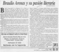 Braulio Arenas y su pasión literaria Braulio Arenas y su pasión literaria