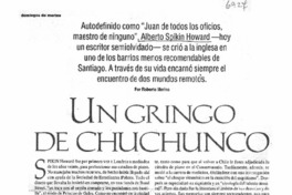Un gringo de Chuchunco Un gringo de Chuchunco