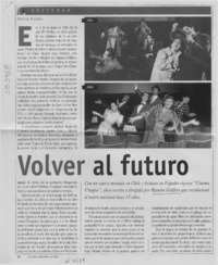 Volver al futuro Volver al futuro