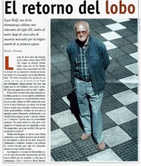El retorno del lobo El retorno del lobo