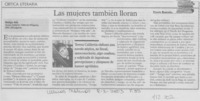 Las mujeres también lloran Las mujeres también lloran