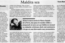 Maldita sea Maldita sea