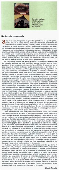 Nadie calla nunca nada Nadie calla nunca nada