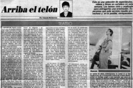 Arriba el telón Arriba el telón
