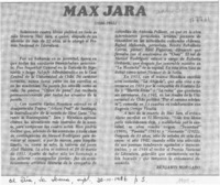 Max Jara Max Jara
